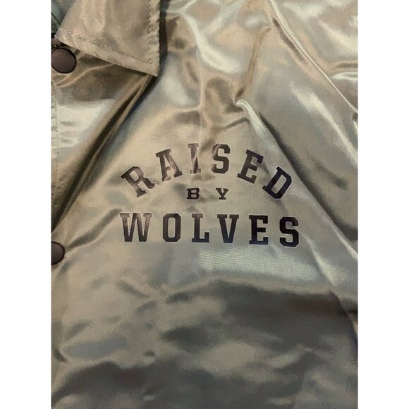 Raised by Wolves Olive Drab College Coaches Jacket - Picture 3 of 8